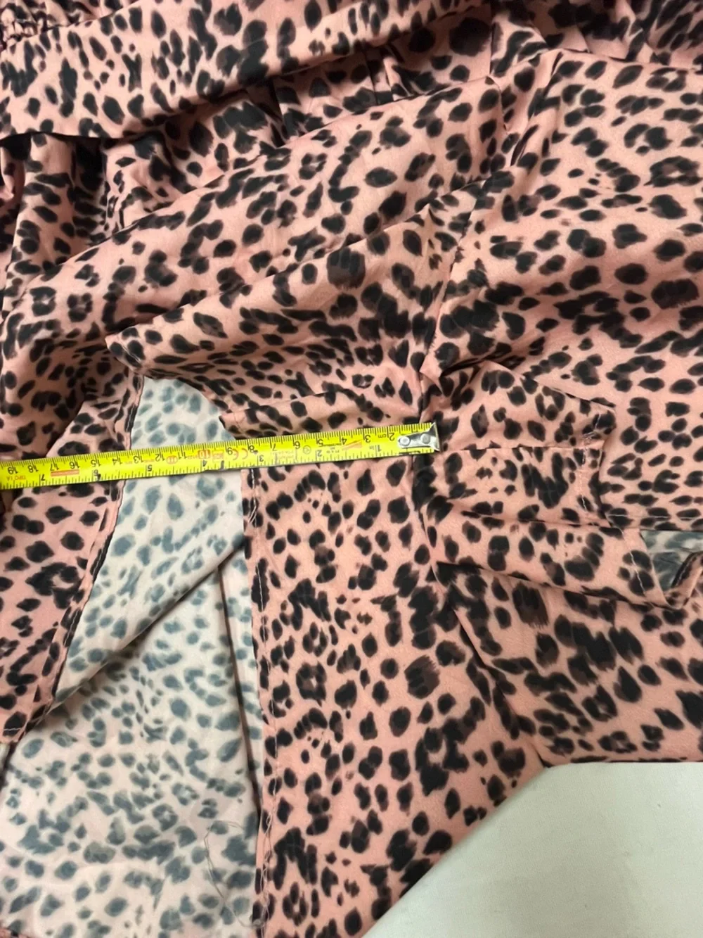 Leopard Print Wrap Romper xl fashion nova - Picture 8 of 8